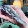 Améthyste naturelle du Brésil non traitée cristal long - Poids 654 grammes
