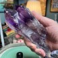 Amatista natural brasileña sin tratar cristal largo - Peso 689 gramos