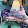 Amatista natural brasileña sin tratar cristal largo - Peso 689 gramos
