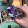 Natürlicher brasilianischer Amethyst unbehandelt langer Kristall - Gewicht 689 Gramm