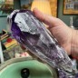 Amatista natural brasileña sin tratar cristal largo - Peso 1965 gramos