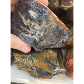 Zwarte Onyx Brazilië - per gewicht