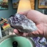 Natuurlijke Braziliaanse amethist onbewerkt lange kristal - Gewicht 1965 gram