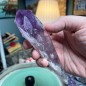 Amatista natural brasileña sin tratar cristal largo - Peso 256 gramos