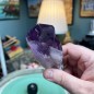 Natürlicher brasilianischer Amethyst unbehandelt langer Kristall - Gewicht 256 Gramm