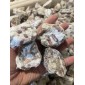 巴西红碧玺与白水晶 - 按重量计算