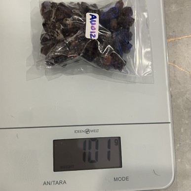 بلورات أميثيست برازيليه طبيعيه غير معالجه - بوزن 100 جرام