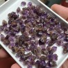 Brazilian Amethyst Crystals - Natural Untreated weight 100 Grams - AU013