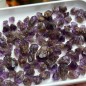 Brazilian Amethyst Crystals - Natural Untreated weight 100 Grams - AU013