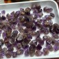 Brazilian Amethyst Crystals - Natural Untreated weight 100 Grams - AU013