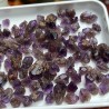 Brazilian Amethyst Crystals - Natural Untreated weight 100 Grams - AU013