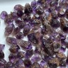 Brazilian Amethyst Crystals - Natural Untreated weight 100 Grams - AU013