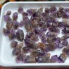 Brazilian Amethyst Crystals - Natural Untreated weight 100 Grams - AU014