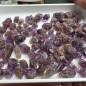 Brazilian Amethyst Crystals - Natural Untreated weight 100 Grams - AU014