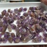 Brazilian Amethyst Crystals - Natural Untreated weight 100 Grams - AU014