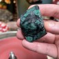 Opaque Brazilian Emerald with black Mica matrix - Natural Untreated weight 71 Grams - AU015