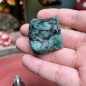 Opaque Brazilian Emerald with black Mica matrix - Natural Untreated weight 71 Grams - AU015
