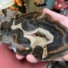 Brazilian Agate thick Slice - Natural Untreated - Weight 1159 Grams - AU016