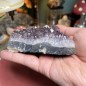 Brazilian Amethyst Cluster - Natural Untreated - Weight 502 Grams - AU017