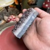 Brazilian Amethyst Cluster - Natural Untreated - Weight 502 Grams - AU017
