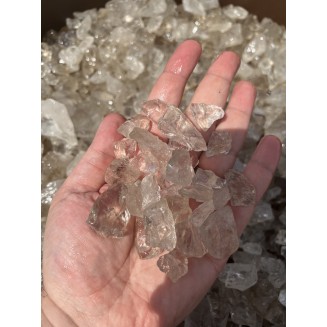 巴西透明石英 - 重量块