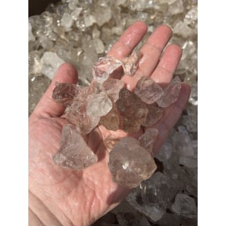 Quartz clair Brésil - Morceaux au poids