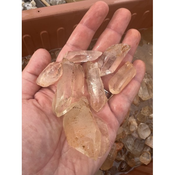 Quartz Crystal points Brazil - by the weight