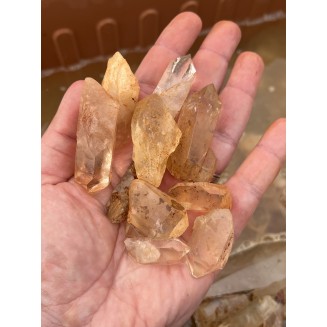 Quartz Crystal points Brazil - by the weight