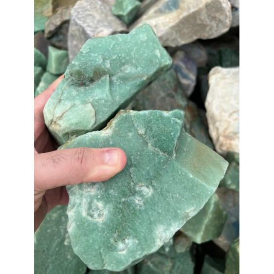 Aventurine Moyenne à Claire Brésil - 100 Grammes