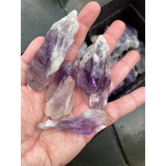 Amethyst clear Brazil - by the weight