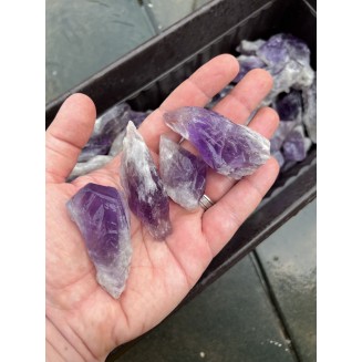 Amethyst clear Brazil - by the weight