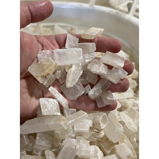 巴西白方解石 小块 - 按重量计算