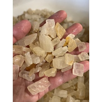 巴西白方解石 小块 - 按重量计算