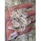 Quartz Lémurien Petites pointes de cristal blanc neige oeil propre Brésil - au poids