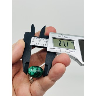 Tanzanian Malachite good quality no treatment - weight 7.86 Gram
