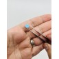 Natural American Turquoise Stabalized - weight 0.38 Gram Natural American Turquoise Stabalized - weight 0.38 Gram