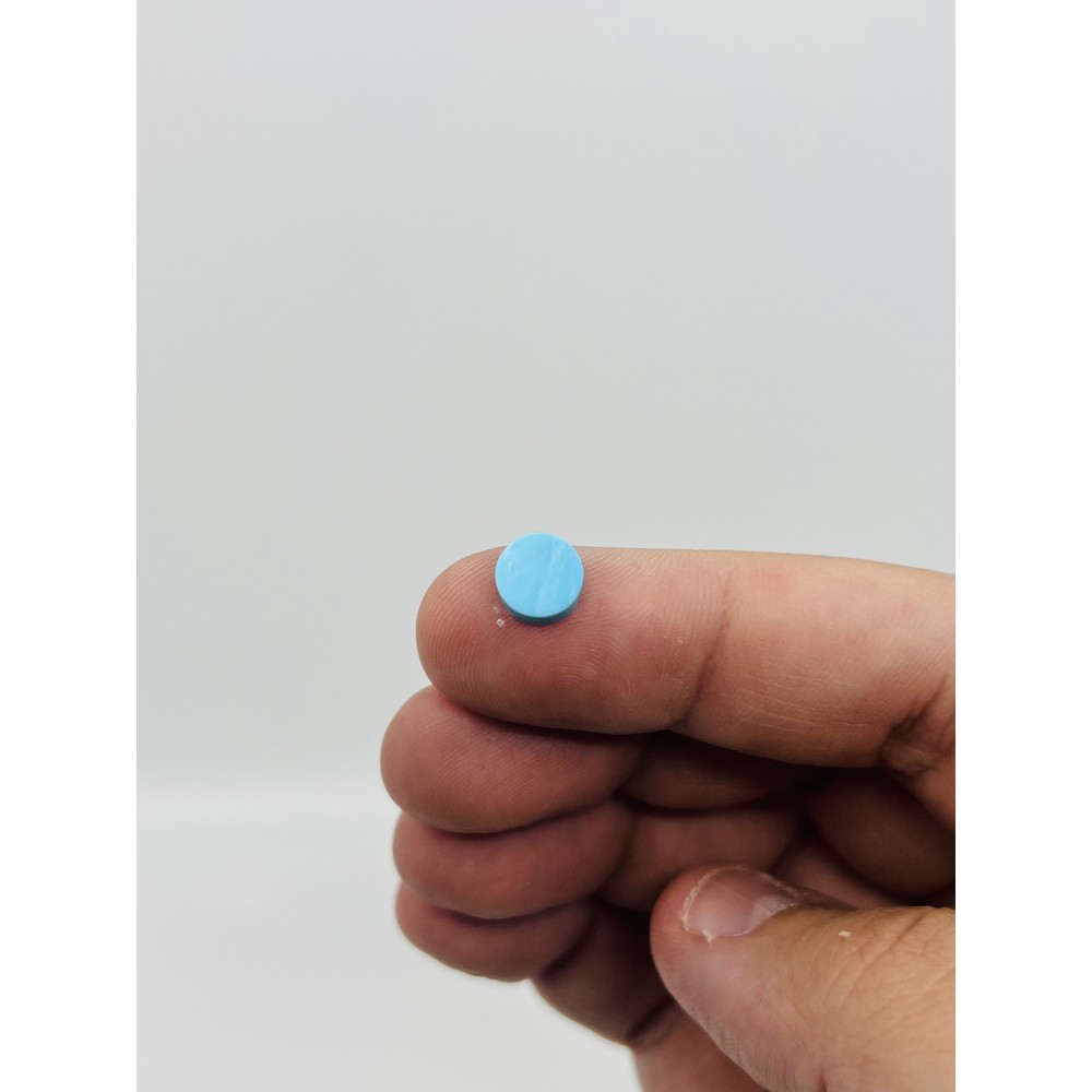 Natural American Turquoise Stabalized - weight 0.38 Grams Natural American Turquoise Stabalized - weight 0.38 Grams