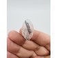 Brazilian Natural Black Rutilated Quartz Special form - Weight 7.46 Gram