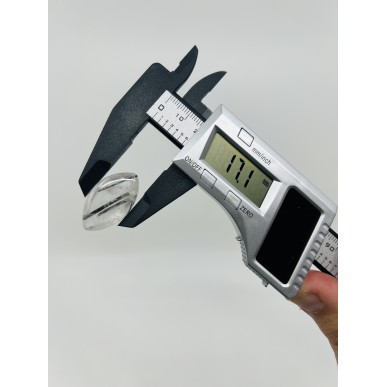 Brazilian Natural Black Rutilated Quartz Special form - Weight 7.46 Gram