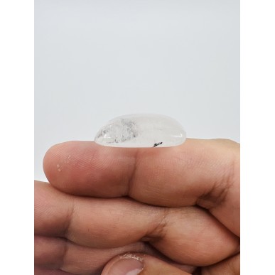 Brazilian Natural Black Rutilated Quartz Special form - Weight 11.20 Gram