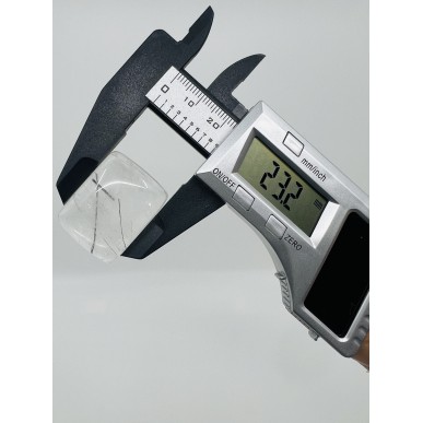 Brazilian Natural Black Rutilated Quartz Special form - Weight 11.20 Gram