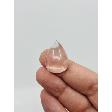 Brazilian Natural Light Golden Rutilated Quartz Special form - Weight 6.31 Gram