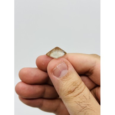 روتيل كوارتز ذهبي برازيلي طبيعي غير معالج - 2.10 جرام