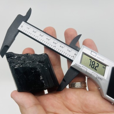 Black top quality Brazilian Tourmaline - weight 199.94 Gram