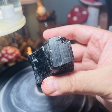 Brazilian top quality black Tourmaline - weight 350 Gram