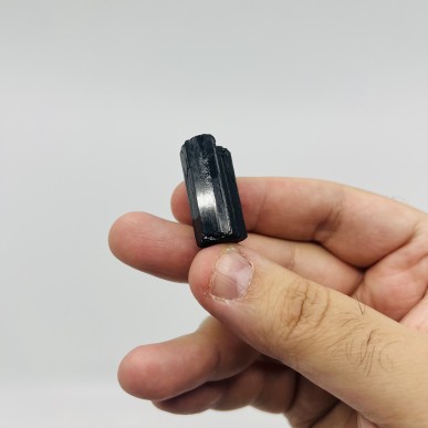 Black Brazilian Tourmaline top quality - weight 14.10 Gram