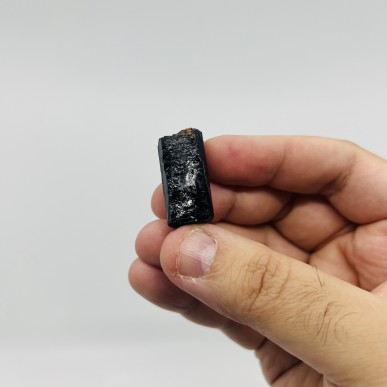 Black Brazilian Tourmaline top quality - weight 14.10 Gram