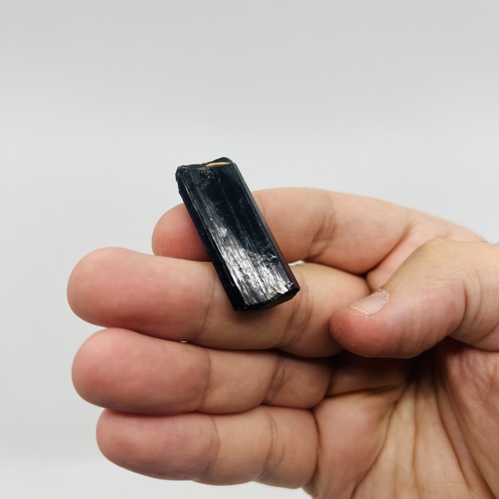 Black Brazilian Tourmaline top quality - weight 12.39 Gram Black Brazilian Tourmaline top quality - weight 12.39 Gram