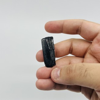 Black Brazilian Tourmaline top quality - weight 12.39 Gram
