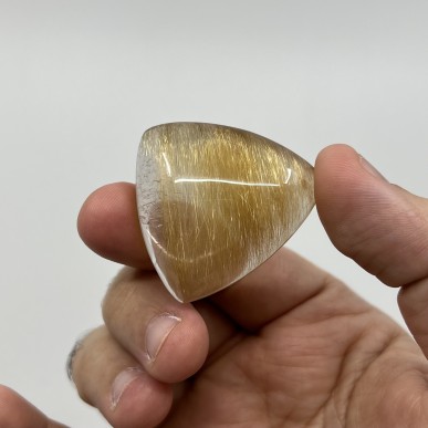 Golden Brazilian Rutilated Quartz - Weight 27.73 Gram